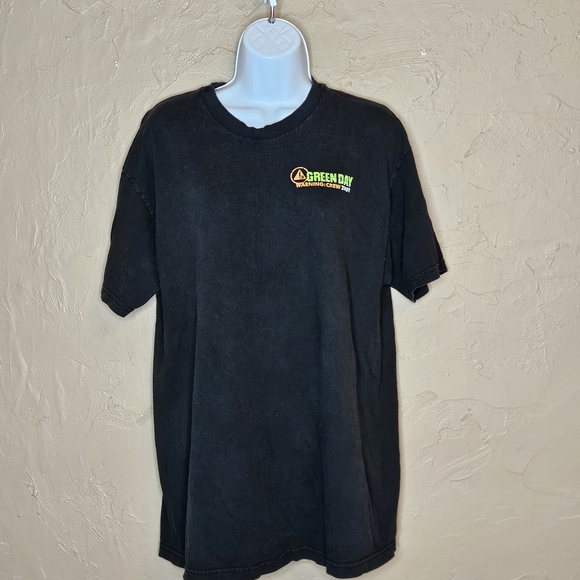 Other - Green Day 2001 Warning Tour Crew Shirt